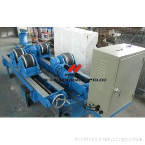 Lead Screw Adjusting Welding Rotator 20Tons With Steel And